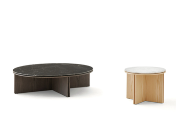 SLOT ROUND - Bedside table / coffee table by Kendo Mobiliario - view 3